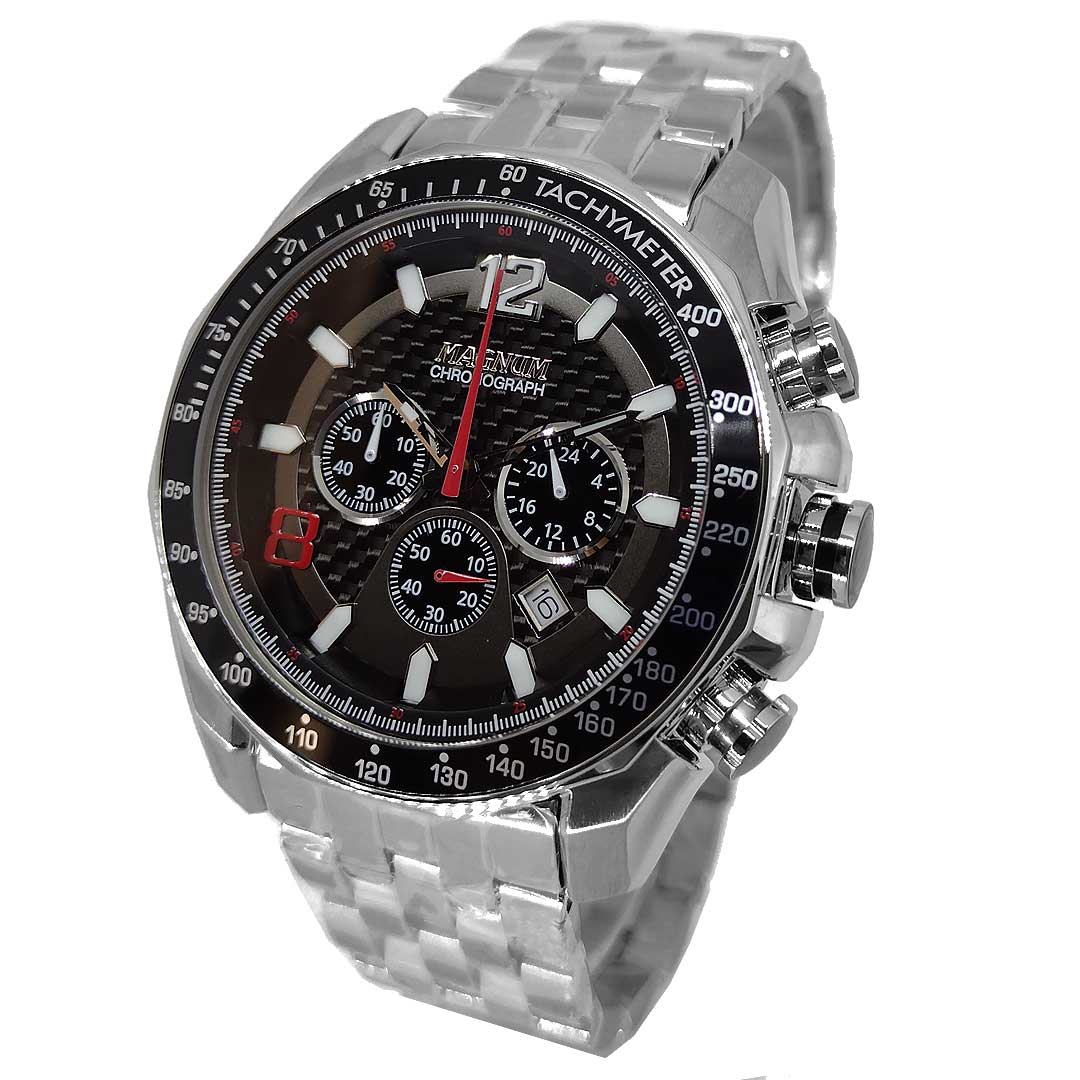 Relógio Magnum Chronograph Masculino - Prata