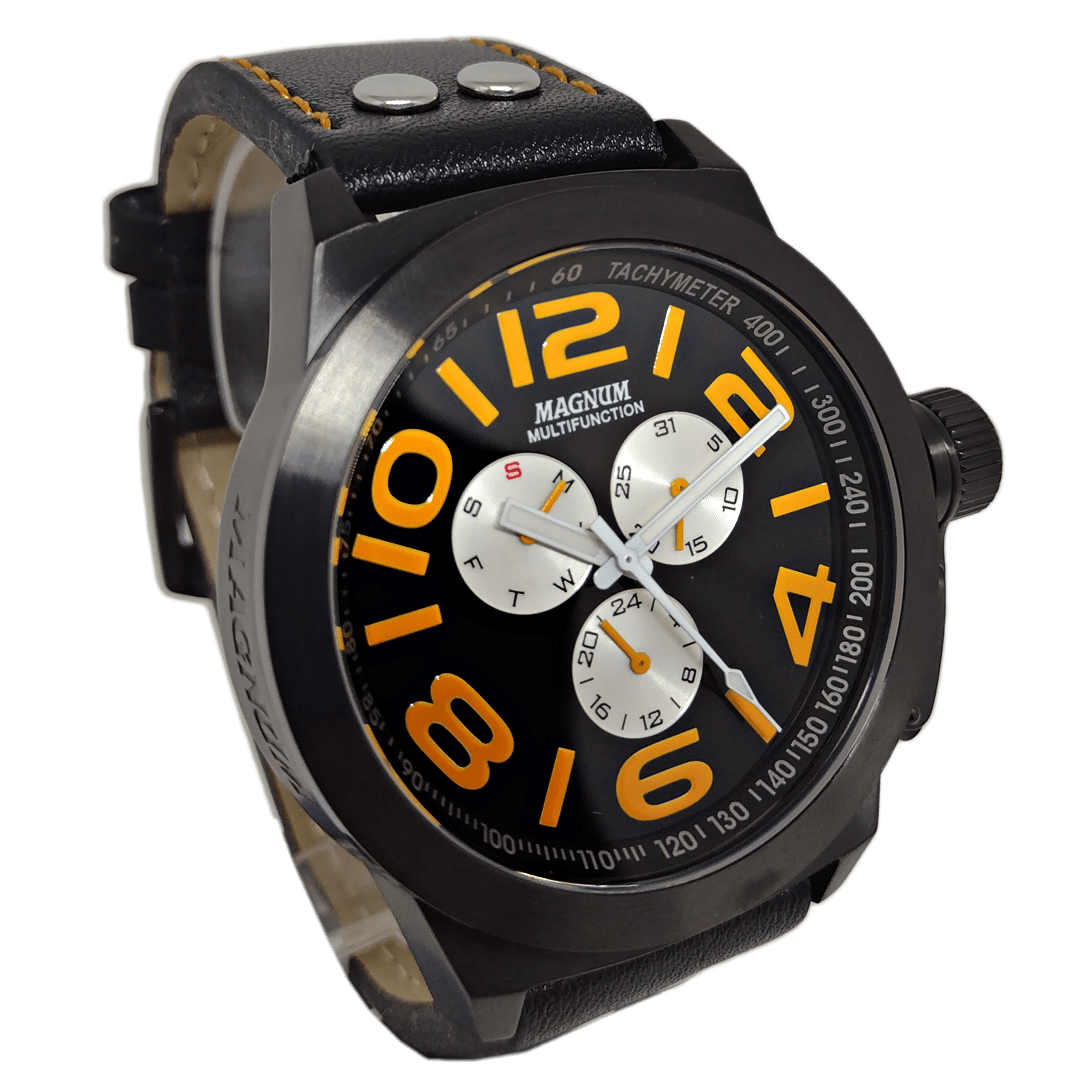 Relógios Magnum com pulseiras de couro - Magnum Relógios