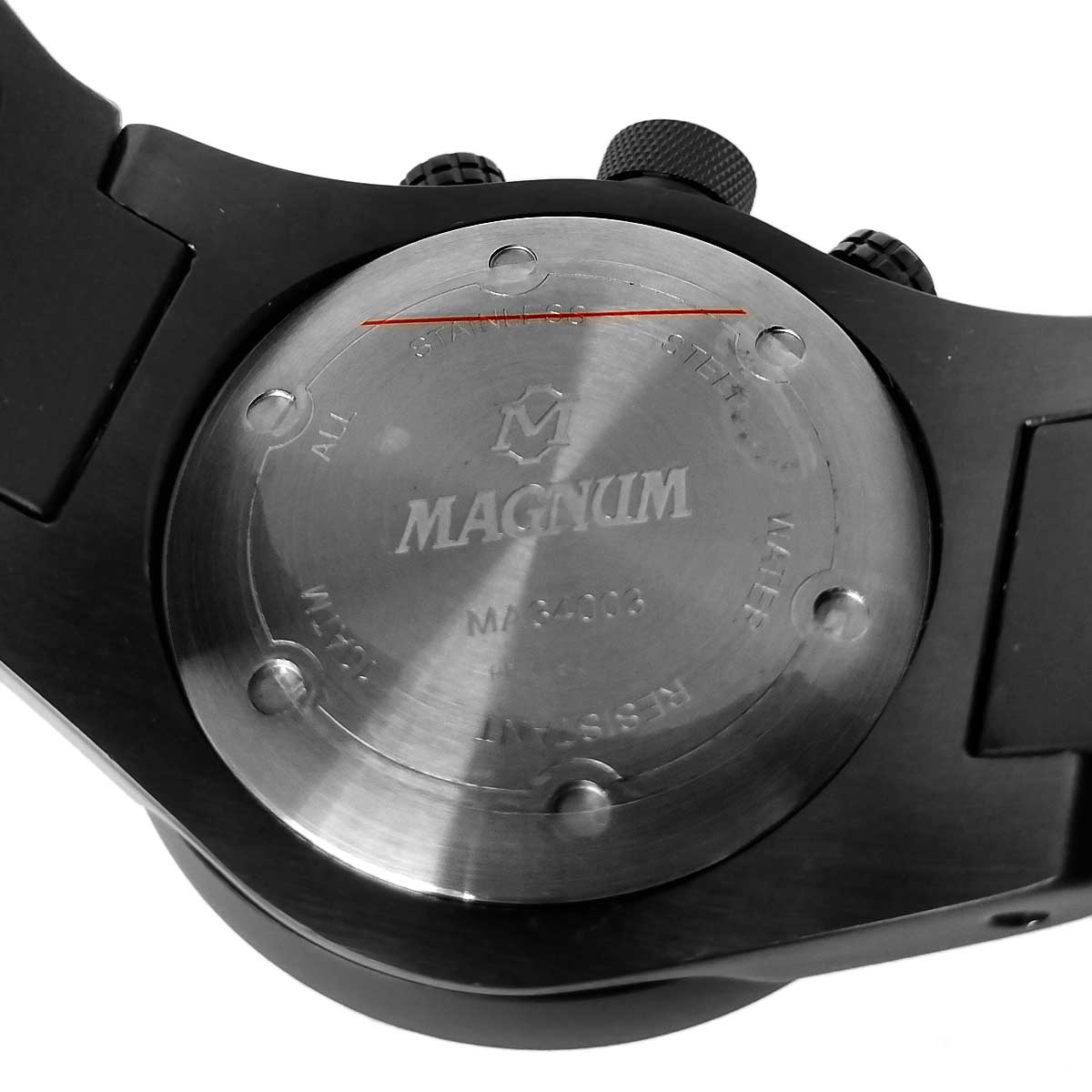 Relógio Magnum Masculino - MA34003D - Preto com Pulseira de