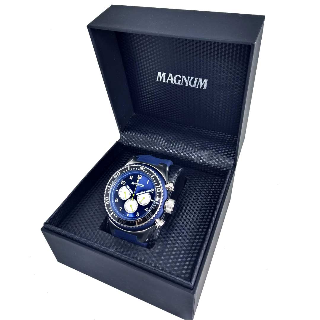Relógios Web Shop - Loja Oficial Loja Credenciada Relógio Magnum Masculino  Ref: Ma34003p Multifunção Rosé Oversized