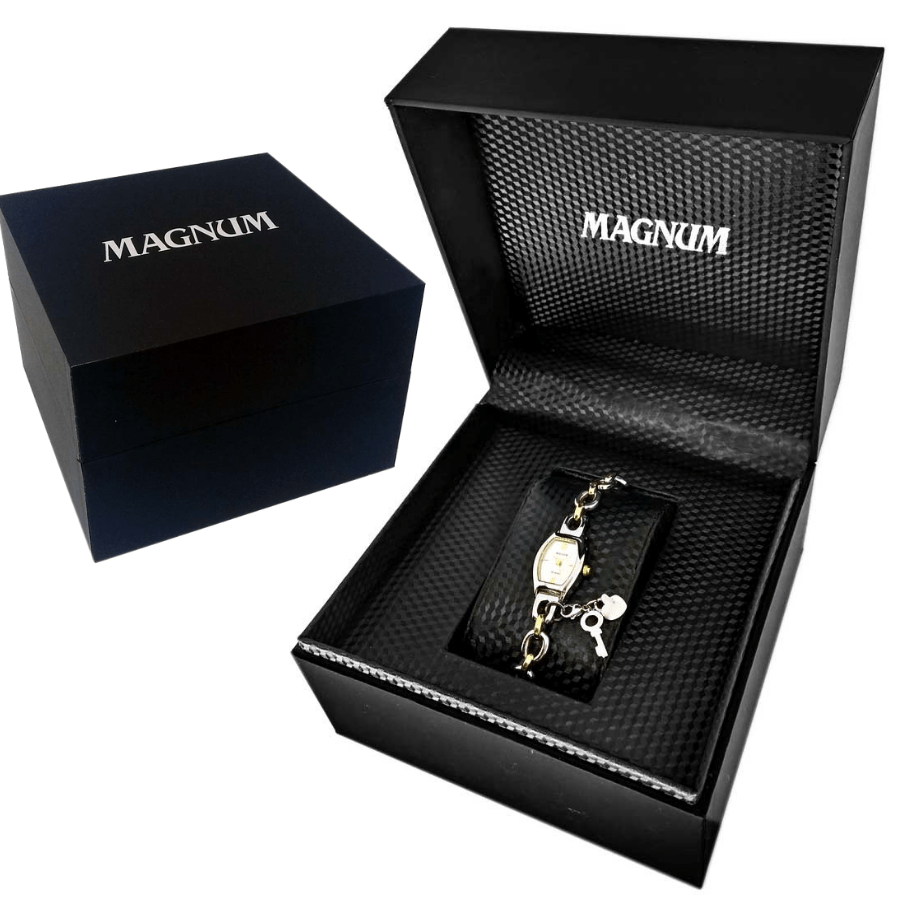 Relógio Feminino Magnum Analógico MA28832H - Dourado - Shoploko - Por você,  para você