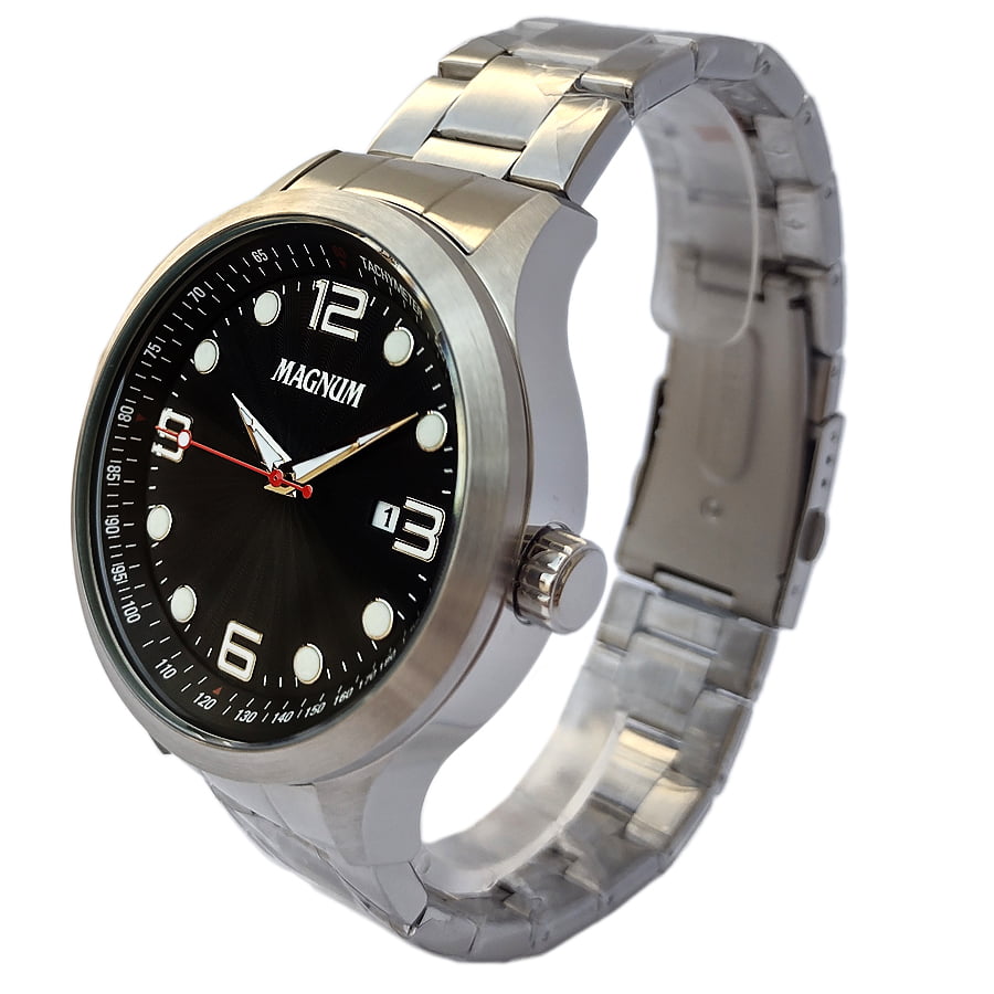 Relógio Magnum MA34629T Prata - Compre Agora