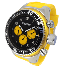 Relógio Magnum Masculino Prata Ma33184q Analógico 10 Atm Cristal Mineral  Tamanho Médio
