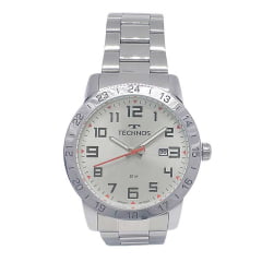 Relógio Technos Masculino 5atm Prata - MSTIME RELÓGIOS